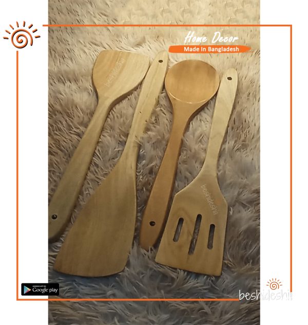 Wooden Spatula Set