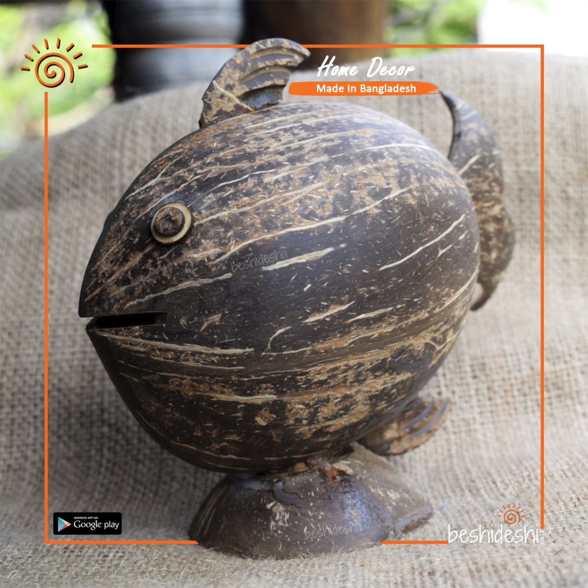 Coconut Shell Fish Bank