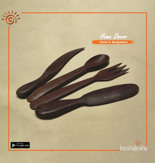 Wooden Cutlery Set