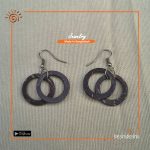 Handmade Coconut Shell Earring