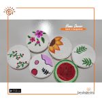 Macramé Glass Coaster