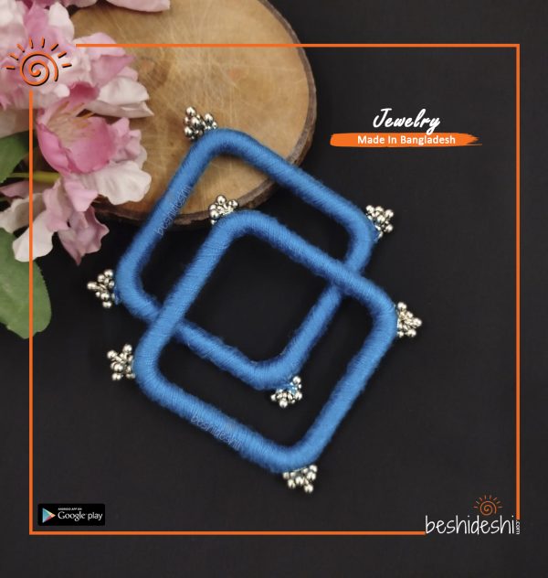 Hand Made Square Bangle Set