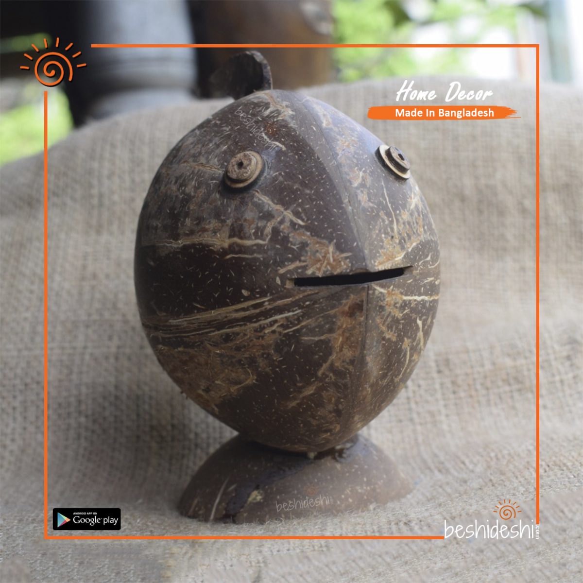 Coconut Shell Fish Bank