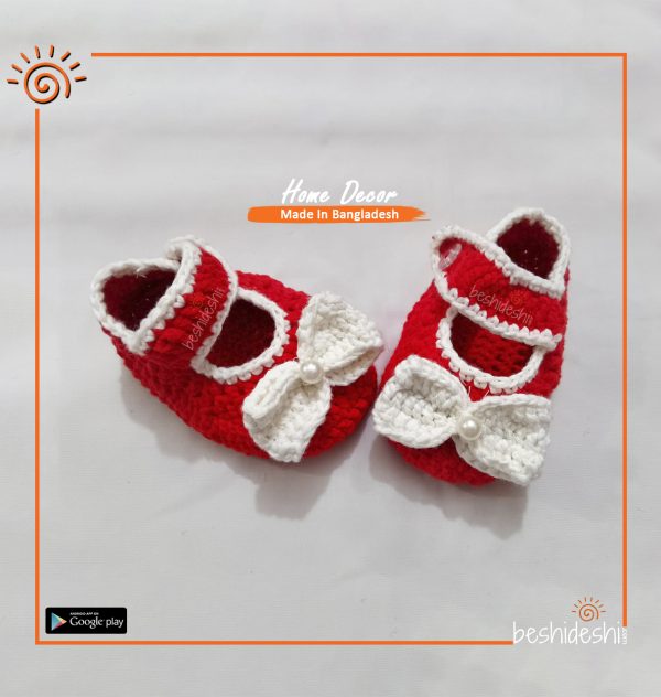 Crochet Baby Shoe's (7 to 1 Year)