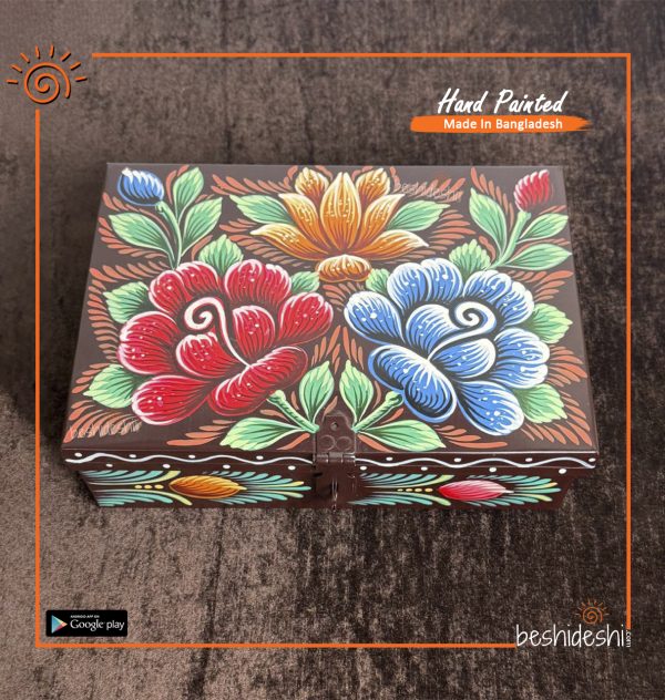 Rickshaw Painted Jewelry Box