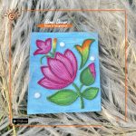 "Shapla" Canvas Wall Hanging