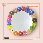 Ananya Mirror Lippan Art (Small)