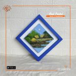 Hand Painted Canvas With Frame