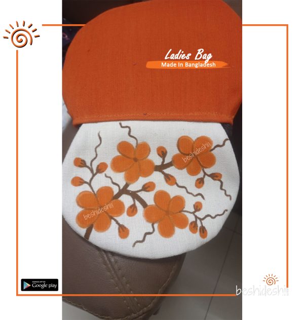 Hand Painted Crossbody Bag