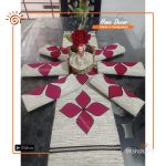 Handprint Jute Table Runner (6Pcs Set)