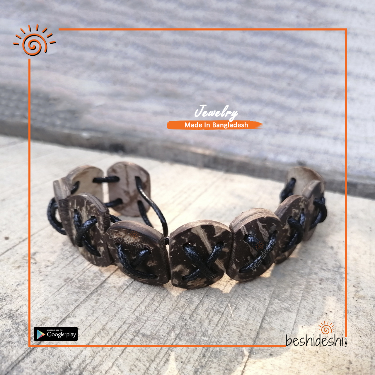 03 Hand Made Coconut Bracelet