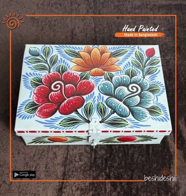 Rickshaw Painted Jewelry Box