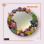Ananya Mirror Lippan Art (Big)