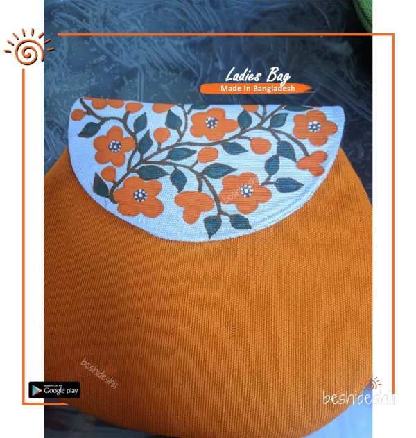 Hand Painted Crossbody Bag