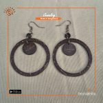 Handmade Coconut Shell Earring