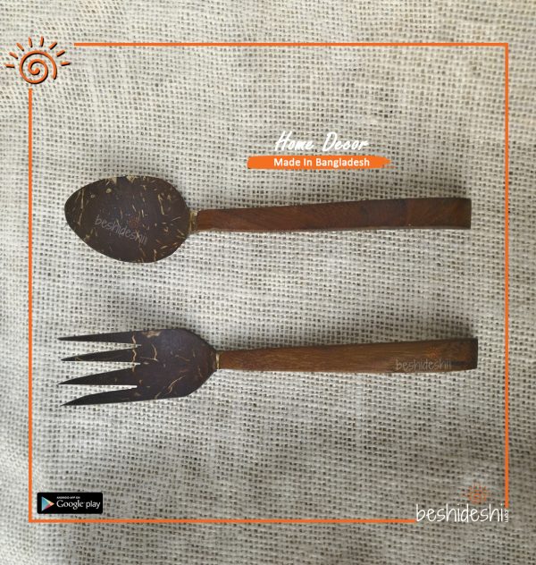 Handmade Coconut Shell Fork