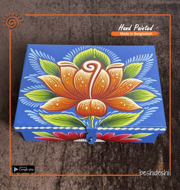 Rickshaw Painted Jewelry Box