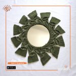 Macramé Wall Décor Mirror