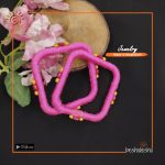 Hand Made Square Bangle Set