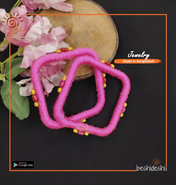 Hand Made Square Bangle Set