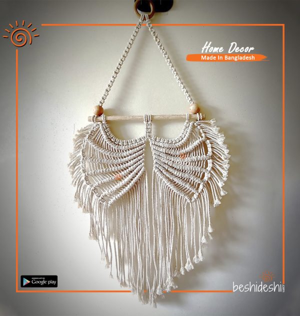 Macramé Wings Wall Hanging