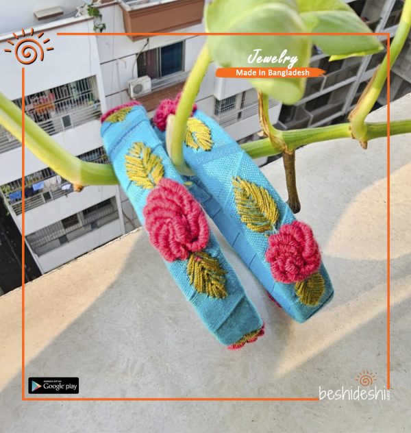 Golap Nila Hand Made Bangle Set