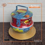 Rickshaw Painted Pandani