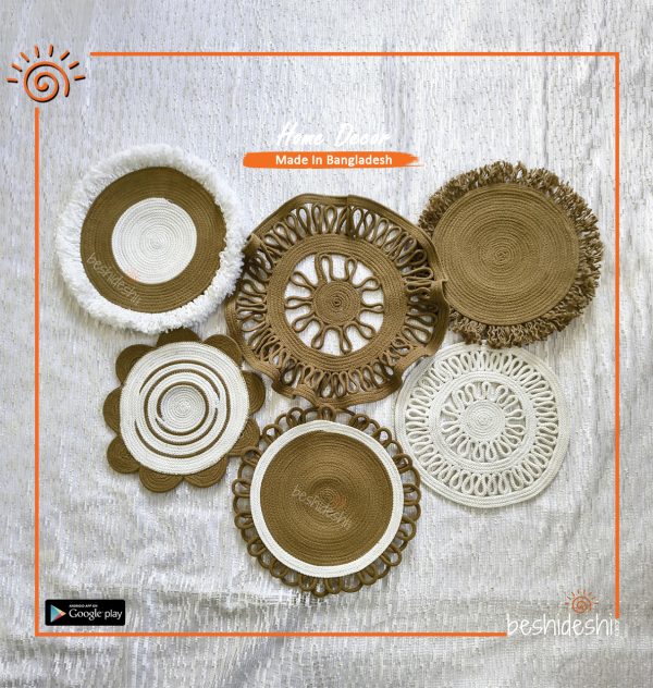 Macramé Mandala Wall Décor Set