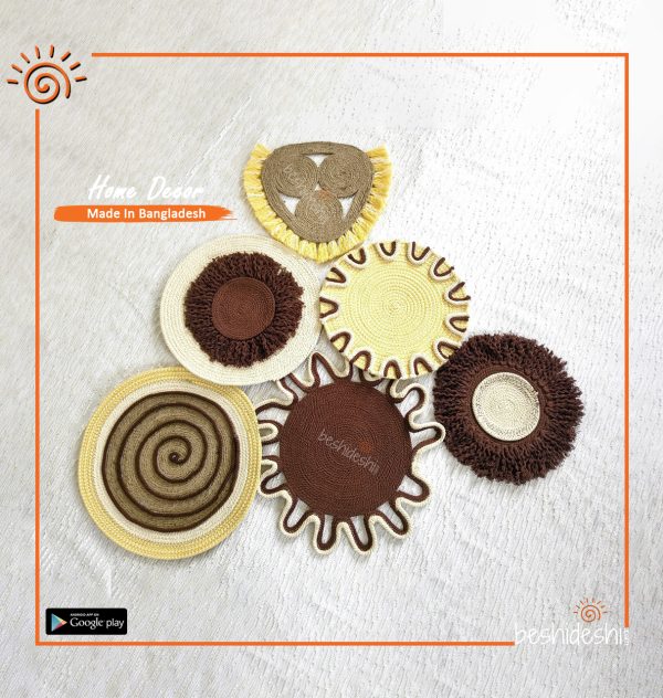 Macramé Mandala Wall Décor Set