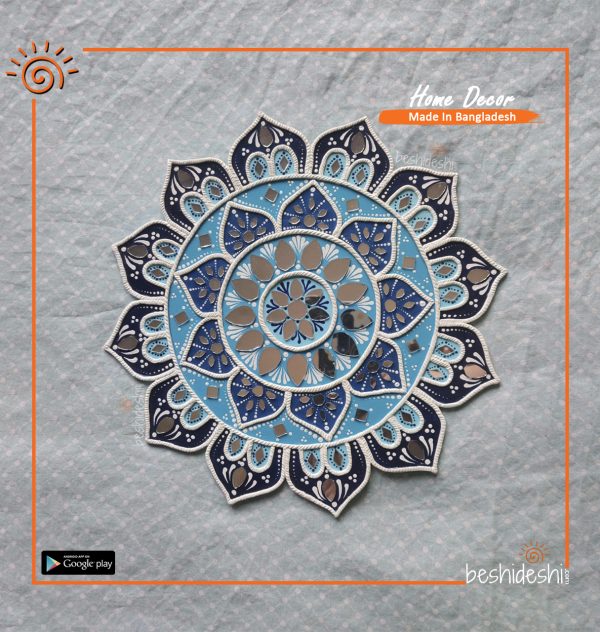 "Alok Tara" Mirror Work Wall Hanging (Big)