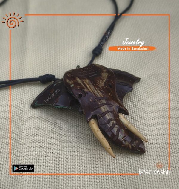 Handmade Coconut Shell Neckpiece