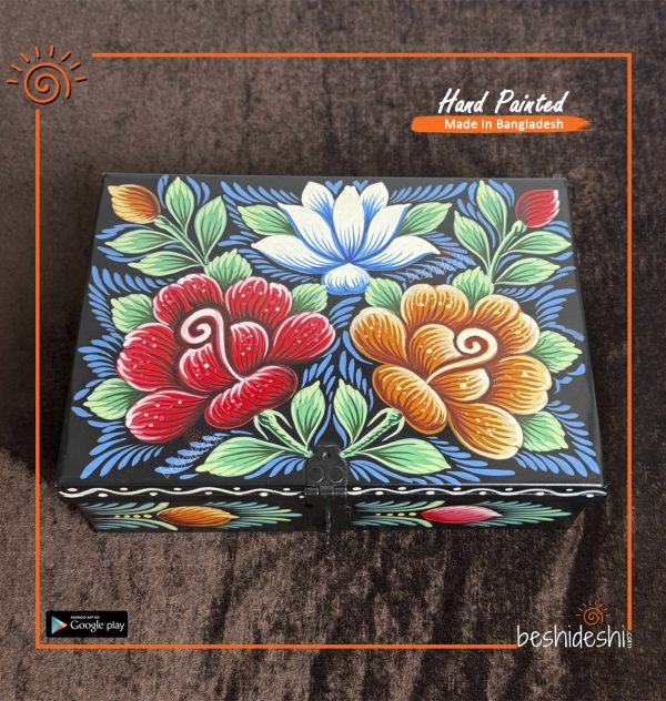 Rickshaw Painted Jewelry Box