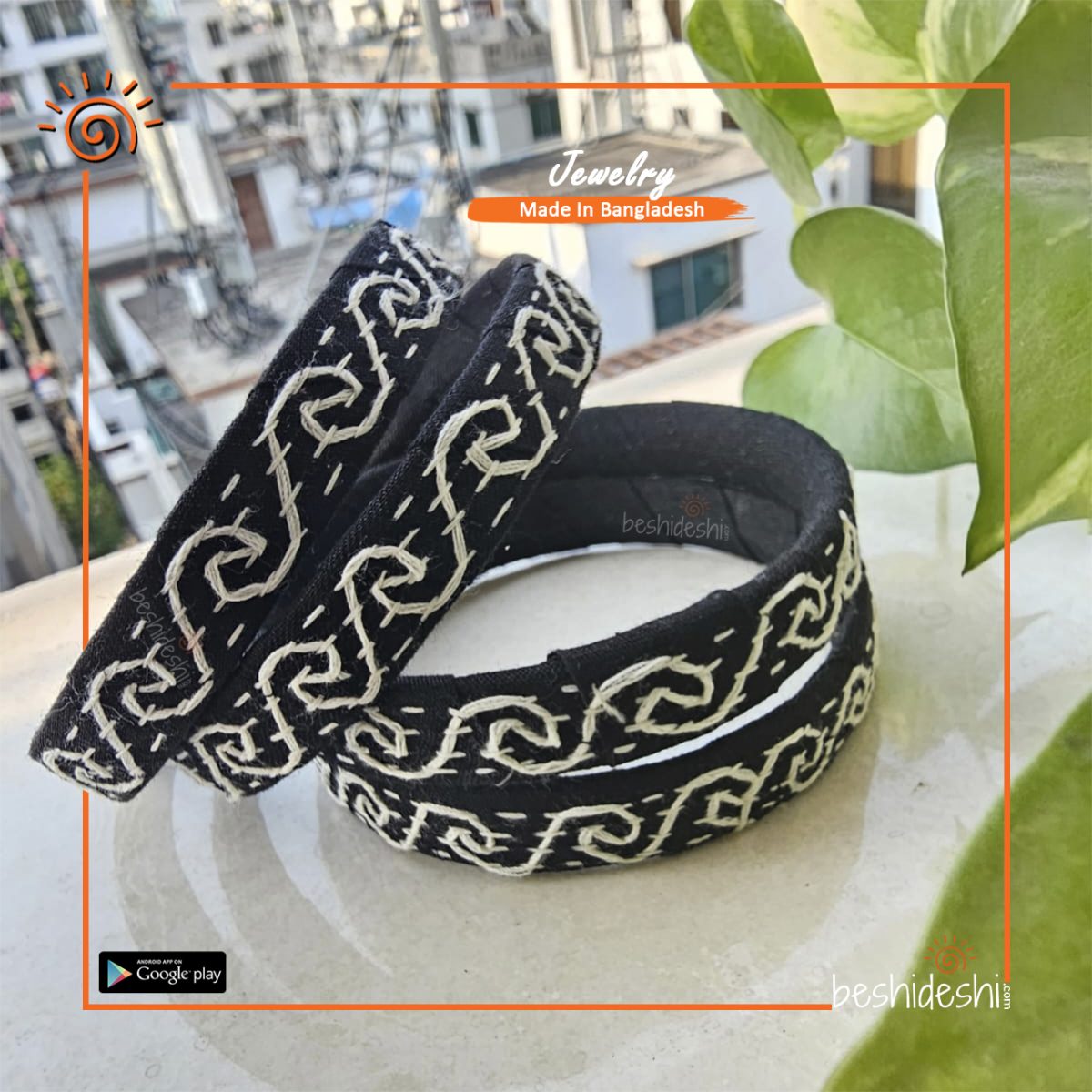 Kajal Rekha Hand Made Bangle