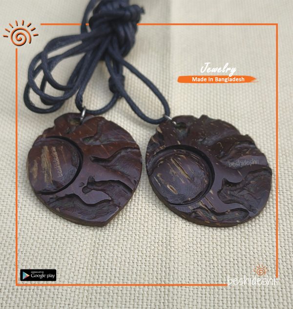Handmade Coconut Shell Neckpiece