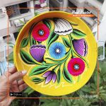 Rickshaw Painted Round Tray