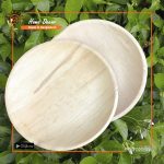 Reusable Areca Round Plate Set (Mini)