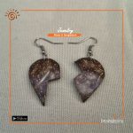 Handmade Coconut Shell Earring