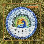 "Mayuri" Mirror Work Wall Hanging