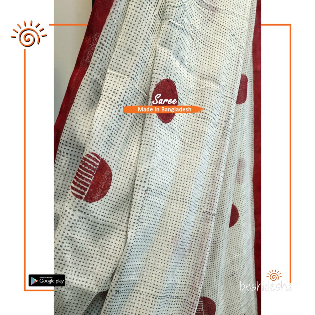 Hemangini Handloom Block Print Saree