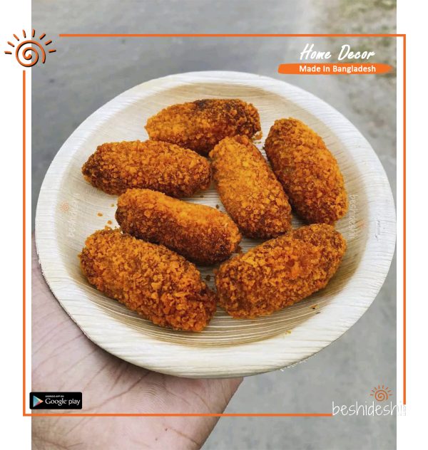 Reusable Areca Round Plate Set (Medium)