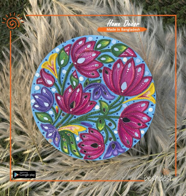 "Shaplabil" Mirror Work Wall Hanging