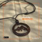 Handmade Coconut Shell Neckpiece