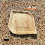 Reusable Areca Leaf Shape Plate Set