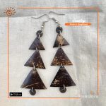 Handmade Coconut Shell Earring