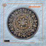 "Rupchokro" Mirror Work Wall Hanging