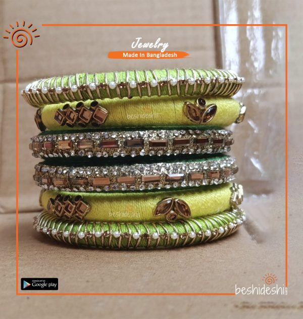 Hand Made Bangle Set