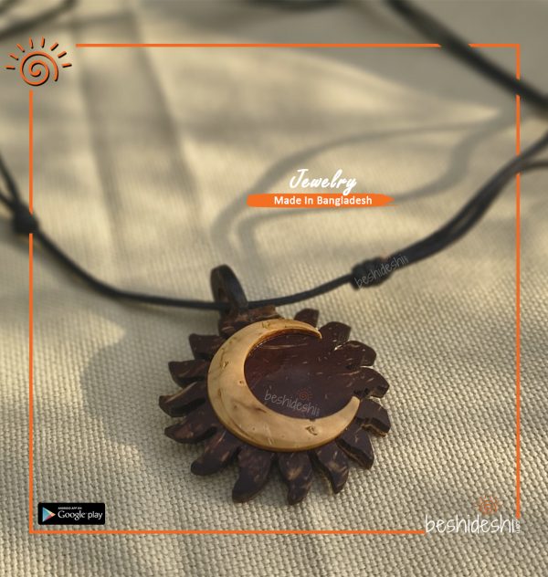 Handmade Coconut Shell Neckpiece