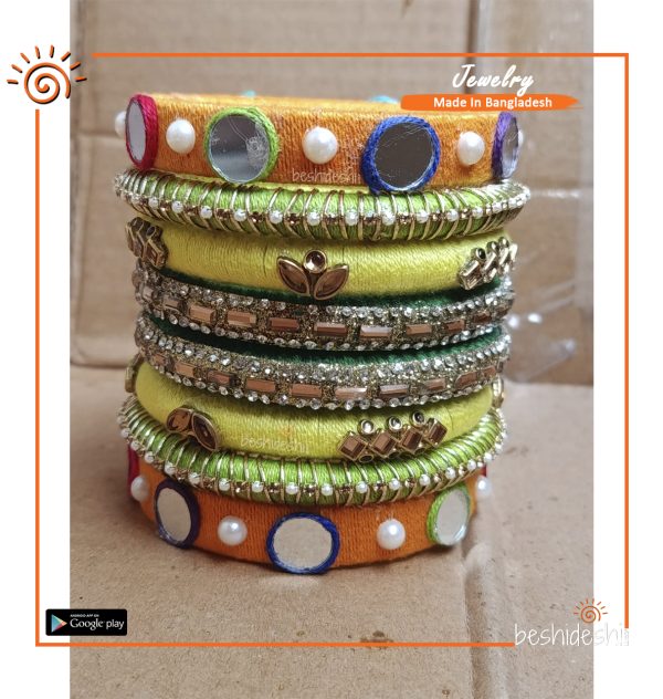 Hand Made Bangle Set