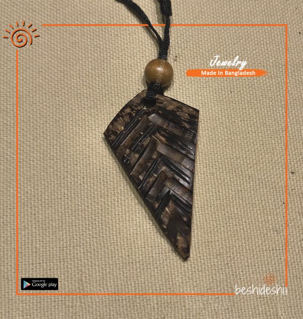 Handmade Coconut Shell Neckpiece