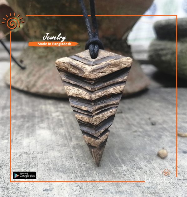 Handmade Coconut Shell Neckpiece